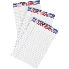 Tops TOP 75103 American Pride Binding Legal Writing Tablet - Jr.legal 