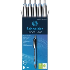 Schneider RED 132501 Schneider Slider Rave Xb Ballpoint Pen - Extra Br