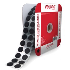 Velcro VEK 30078 Velcroreg; Coin Fasteners - 0.75 Length X 0.75 Width 