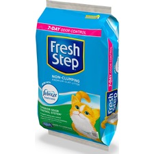 The CLO 02047 Fresh Step Non-clumping Premium Clay Litter - For Cat - 