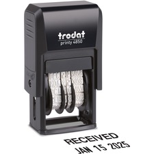 U. USS E4853L Trodat Trodat Micro Message Date Stamp - Messagedate Sta