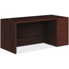 Hon HON 105897RNN Hon 10500 Series Right Pedestal Desk - 66 X 30 X 29.