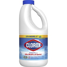 The CLO 32260 Clorox Disinfecting Bleach - Concentrate Liquid - 42 Fl 