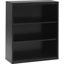 Tennsco TNN B42BK Welded Bookcase - 34.5 X 13.5 X 40 - 3 X Shelf(ves) 