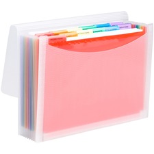 Smead SMD 70723 Smead Colorvue Letter Expanding File - 8 12 X 11 - 13 