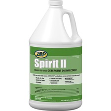 Zep ZPE 67923 Zep Spirit Ii Detergent Disinfectant - Ready-to-use Liqu