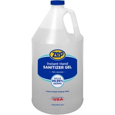 Zep ZPE 355824 Zep Hand Sanitizer Gel - Clean Scent - 1 Gal (3.8 L) - 