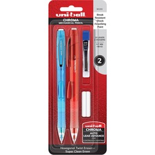 Uniball UBC 90192 Uni-ball Chroma Mechanical Pencils - Hb, 2 Lead - 0.