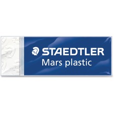 Staedtler STD 52650 Staedtler Mars Plastic White Eraser - White - Plas