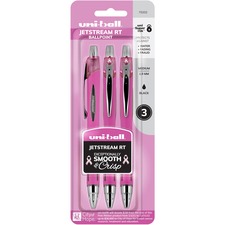 Uniball UBC 70202 Uni-ball Jetstream Rt Ballpoint Pens - Medium Pen Po