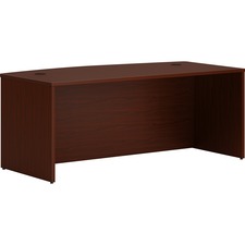 Hon HON LDS7236BLT1 Hon Mod Bowfront Desk - 72 X 36 X 29 - Finish: Mah