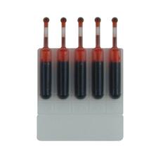 Shachihata XST 22011 Xstamper Red Ink Refill System - 5  Pack - Red In