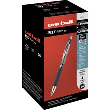 Uniball UBC 70158 Uni-ball 207 0.7mm Gel Pens - Medium Pen Point - 0.7