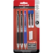 Uniball UBC 70139 Uni-ball 207 Mechanical Pencils - Hb2 Lead - 0.7 Mm 