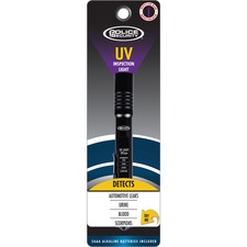 Police BOS 98343 Ultraviolet Inspection Light - Aaa - Aluminum - Black