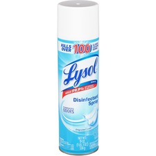 Reckitt 19200-79329 Lysol Crisp Linen Disinfectant - Spray - 19 Fl Oz 