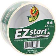 Shurtech DUC CS60C Duck Brand Brand Ez Start Packaging Tape - 60 Yd Le