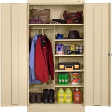 Tennsco TNN 7214PY Combination Wardrobestorage Cabinet - 36 X 18 X 72 