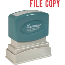 Shachihata XST 1071 Xstamper File Copy Title Stamp - Message Stamp - F