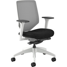 Hon HON SVTM2FCP10DW Hon Solve Mid-back Task Chair - Black Fabric Seat