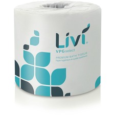 Solaris SOL 21547 Livi Vpg Select Bath Tissue - 2 Ply - 3.75 X 4.06 - 