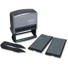 Shachihata XST 40410 Xstamper Self-inking Message Stamp Kit - Custom M