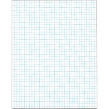 Tops TOP 33041 4 X 4 Ruled Quadrille Pads - Letter - 50 Sheets - Both 