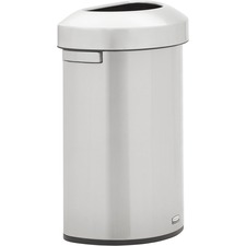 Rubbermaid RCP 2147550 Commercial Refine Half-round Waste Container - 