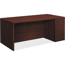 Hon HON 10701RNN Hon 10700 Series Single-pedestal Desk - 66 X 30 X 29.