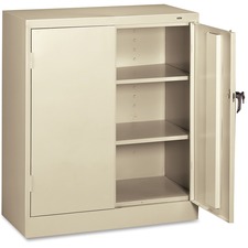 Tennsco TNN 4218PY Counter-high Storage Cabinet - 36 X 18 X 42 - 2 X D