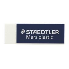 Staedtler STD 52650BK4 Staedtler Mars Plastic Eraser - White - Vinyl -