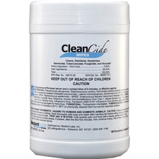 Tenex TEN 3130C160 Tenex Cleancide Wipes - 160  Canister - White