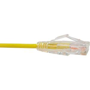 Unc CS6-07F-RED 7ft Cat6 Clearfit Slim Patch Cable Ylw