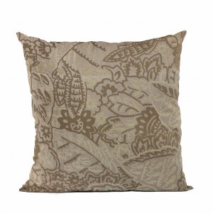 Plutus PBRA2527-2030-DP Brown Mustard Jacquard Luxury Throw Pillow Cov