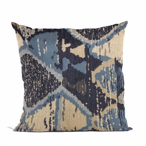 Plutus PBRA2480-1616-DP Plutus Blue Hidden Seas Abstract Luxury Throw 