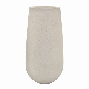 Plutus PBTH94769 Standing Planter 39.5 H In White Resin