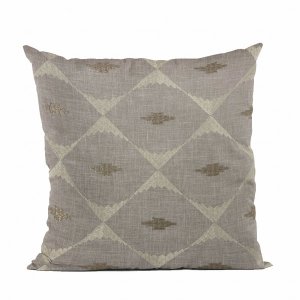 Plutus PBRA2514-2036-DP Plutus Gray Cubes Diamond Luxury Throw Pillow