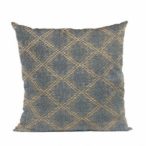 Plutus PBRA2489-2026-DP Plutus Blue Diamond Cut Diamond Luxury Throw P