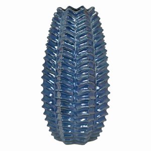 Plutus PBTH94093 Vase In Blue Porcelain