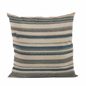 Plutus PBRA2532-2036-DP Plutus Blue Lanes Stripe Luxury Throw Pillow