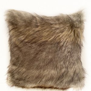 Plutus PBSF1512-P-2222-DP Plutus Gray Wolverine Pelage Animal Faux Fur