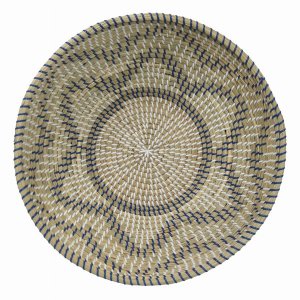 Plutus PBTH92549 Seagrass Tray In Multi-colored Natural Fiber