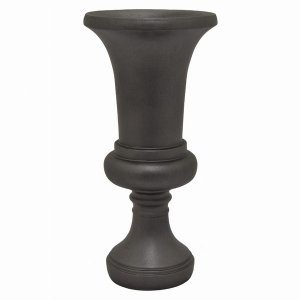 Plutus PBTH93956 Planter- Black In Black Resin