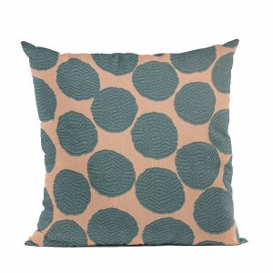 Plutus PBRA2471-2026-DP Plutus Blue Dots Luxury Throw Pillow