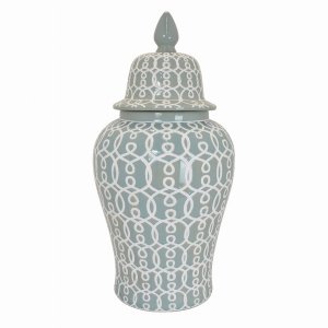 Plutus PBTH93541 Temple Jar - Mint In Green Porcelain