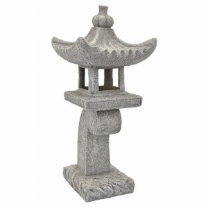 Plutus PBTH92190 Pagoda In Gray Resin