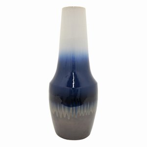 Plutus PBTH93609 Ceramic Vase In Blue Porcelain