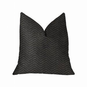 Plutus PBKR1981-2424-DP Plutus Black Panther Black Luxury Throw Pillow