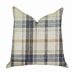 Plutus PBRA1334-1225-DP Plutus Plaid Rendezvous Luxury Throw Motif Pil