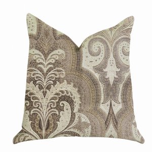 Plutus PBRA1338-2222-DP Plutus Tawny Isabella Damask Luxury Throw Pill